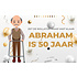 Spandoek Abraham is 50 jaar Spandoek Abraham is 50 jaar