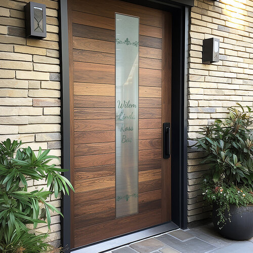 Raamfolie Ornament aanpasbaar Raamfolie Ornament aanpasbaar