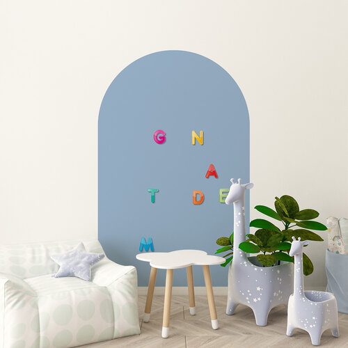 Magnetische Muursticker Grijsblauw Magnetische Muursticker Grijsblauw