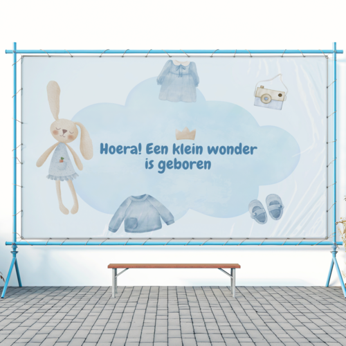 Hoera een klein wonder is geboren Hoera een klein wonder is geboren