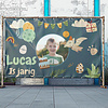 Spandoek Dino verjaardag aanpasbaar Spandoek Dino verjaardag aanpasbaar