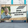 Verjaardag spandoek aanpasbaar Verjaardag spandoek aanpasbaar