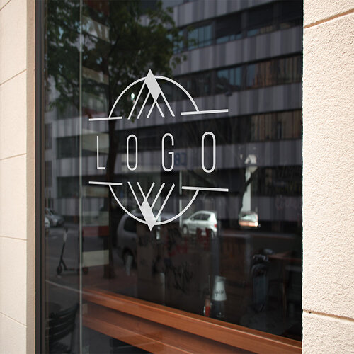 Logo Raamsticker Logo Raamsticker
