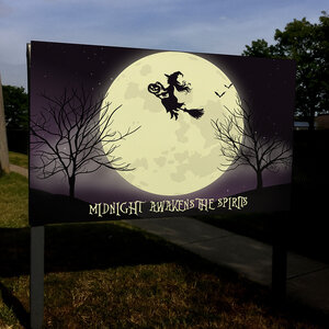 Spandoek halloween heks Spandoek halloween heks