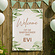 Babyshower spandoek met naam