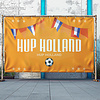 Feestelijke Hup Holland spandoek
