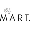 Ontwerp by mart logo 50 x 21 cm kleur wit 6x Ontwerp by mart logo 50 x 21 cm kleur wit 6x