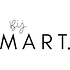 Ontwerp  by mart logo 50 x 21 cm kleur wit 6x