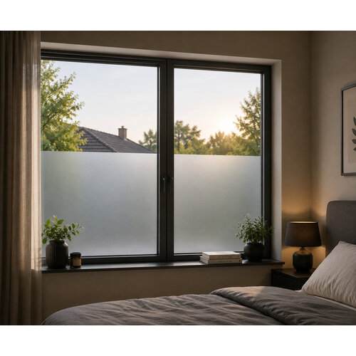 Bol Melkglas Raamfolie – Statisch – Privacyfolie Zonder Lijm – Anti-Inkijk – Geschikt voor HR++ Glas Bol Melkglas Raamfolie – Statisch – Privacyfolie Zonder Lijm – Anti-Inkijk – Geschikt voor HR++ Glas