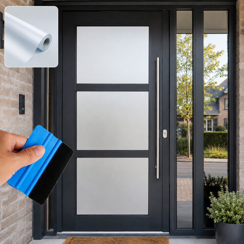Bol Raamfolie Voordeur Zelfklevend – Matglas Privacyfolie – Geschikt voor HR & HR++ Glas – Anti-Inkijk Folie Bol Raamfolie Voordeur Zelfklevend – Matglas Privacyfolie – Geschikt voor HR & HR++ Glas – Anti-Inkijk Folie