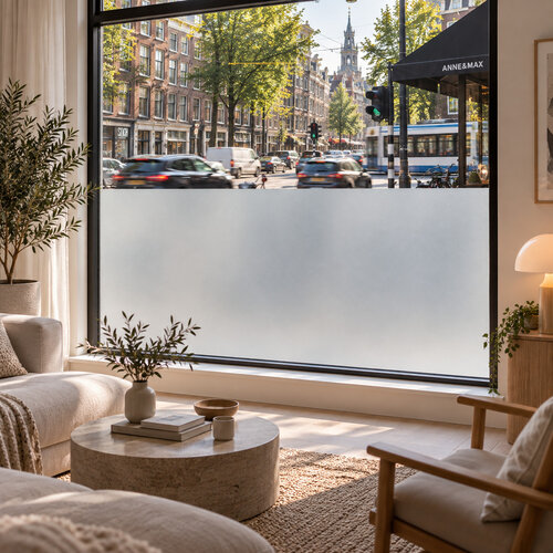 Raamfolie tegen inkijk op maat melkglas privacy folie lichtdoorlatend Raamfolie tegen inkijk op maat melkglas privacy folie lichtdoorlatend
