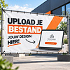Eigen spandoek  – Upload je ontwerp