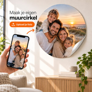 Muurcirkel eigen foto Muurcirkel eigen foto