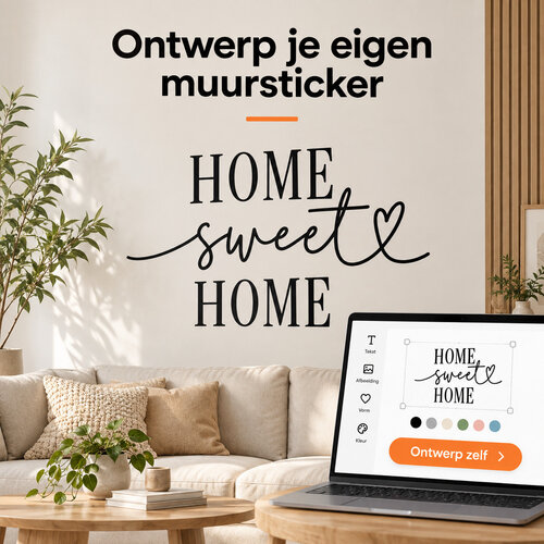 Ontwerp je eigen muursticker Ontwerp je eigen muursticker