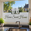 Huisje met home sweet home