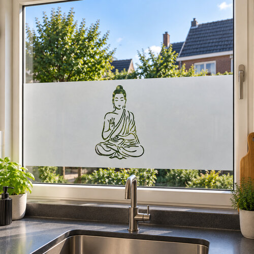 Raamfolie buddha Raamfolie buddha