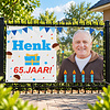 Jarig spandoek ontwerpen met foto en naam Jarig spandoek ontwerpen met foto en naam