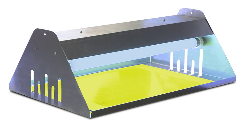 Insect exterminator by adhesive trap - INOX RVS FOR FOOD INDUSTRY