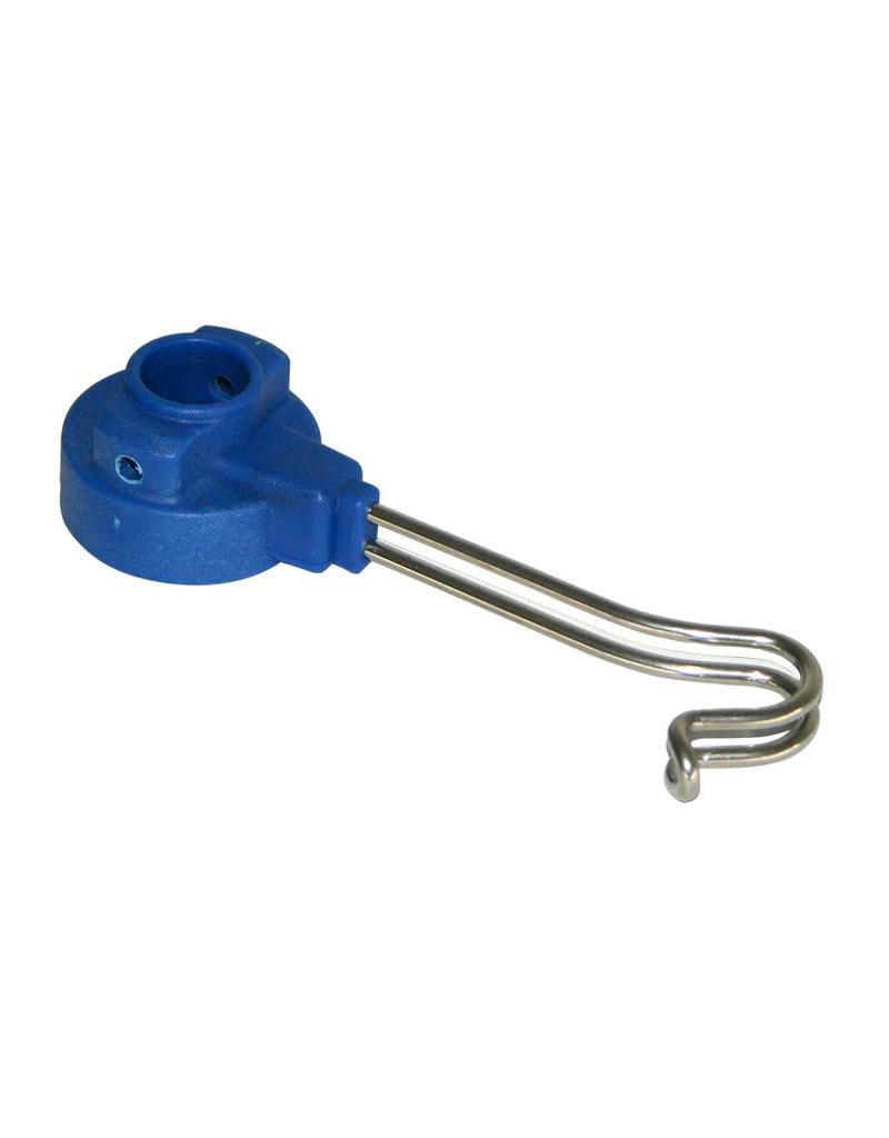 Showerhead holder hook model INOX RVS FOR FOOD INDUSTRY