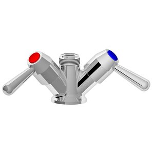 Double inlet wall-mounted valve - Copy