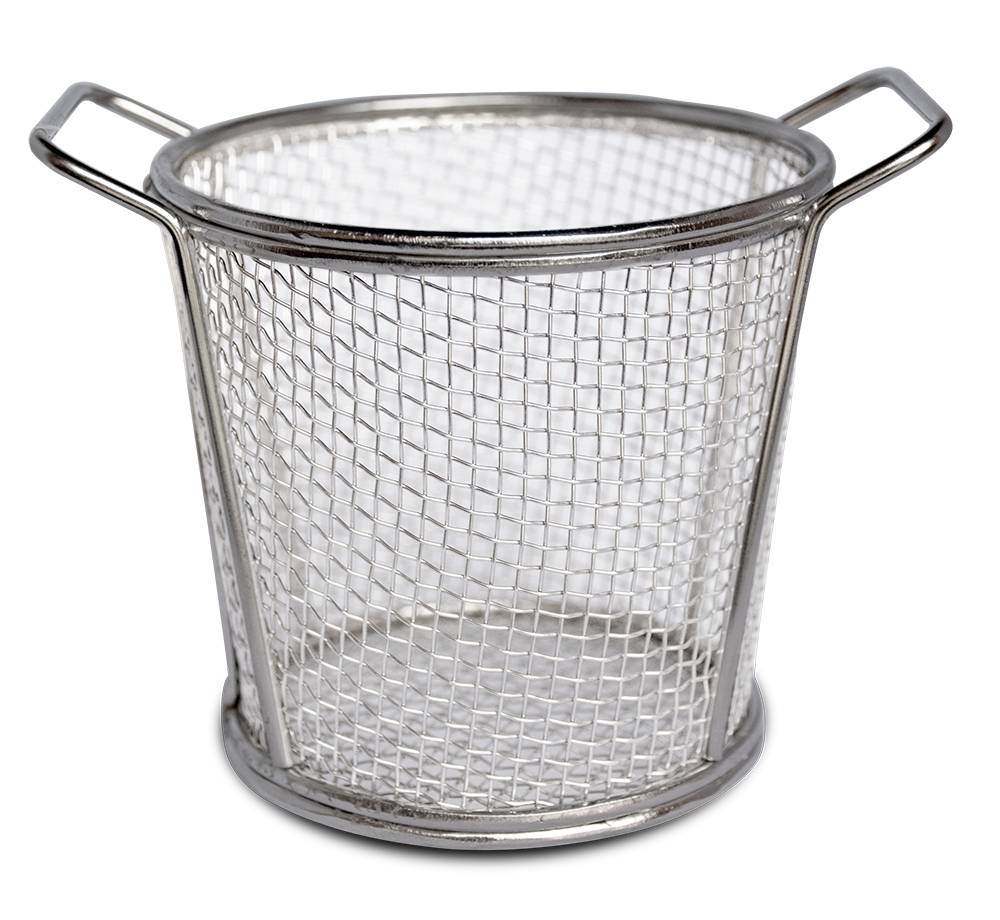 Round wire basket - INOX RVS FOR FOOD INDUSTRY