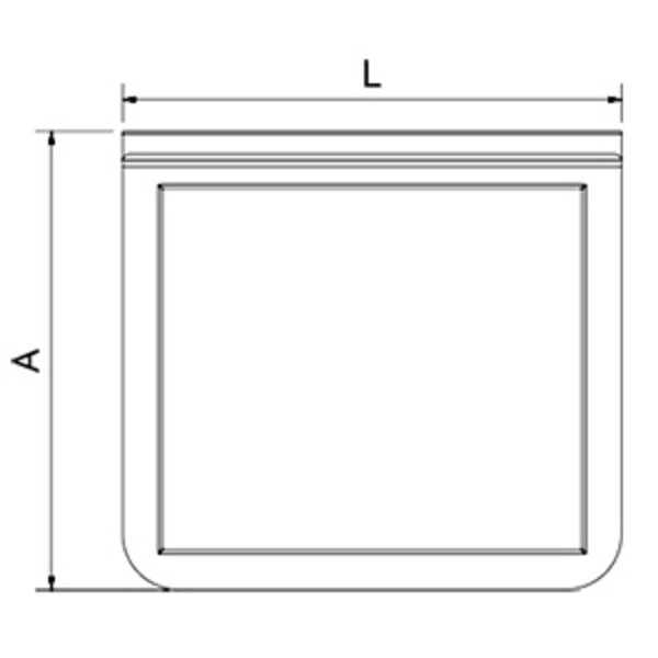 Fricosmos Accessoire: GN 1/3 & 1/6 houder