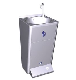 Fricosmos Mobile wash basin pump 220v waste bin