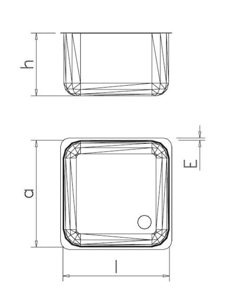 Tafelblad Hobby 79x73cm 2008 - Tafelbladen - Details - ACR Caravan- en