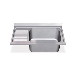 Sink Units Rectangular High Capacity with left drainboard