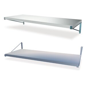 Wall shelve with seperate supports (open type)