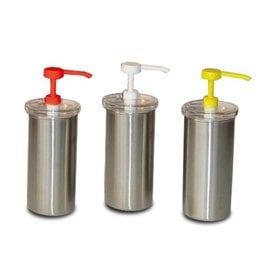 Fricosmos Sauce dispenser in stainless steel