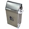 Dustbin in stainless steel with Swing Top