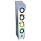 Vertical recycling bin