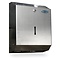 Towel dispenser in stainless steel