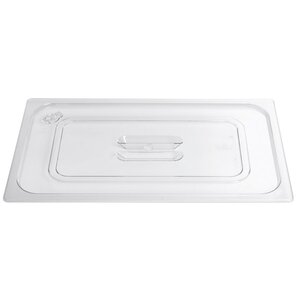 Lid for gastronorm container in polycarbonate