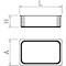 Gastronorm container in polyethersulfone - Model 1/1