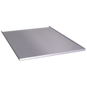 Baking tray in stainless steel