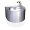 Round sink with temperature control