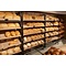 Black lacquered bread rack