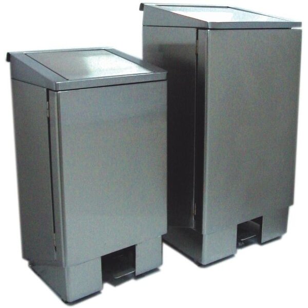 Seabiscuit line Dustbin soft contact 60 90 and 120L with pedal and auger.