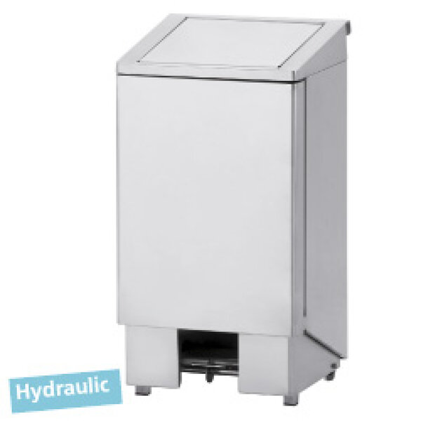 Seabiscuit line Soft contact waste bin 60, 90 and 120L with pedal and auger.
