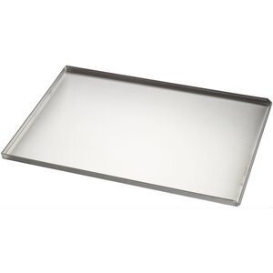 Baking tray aluminum 400x600mm 3x90°  full plate