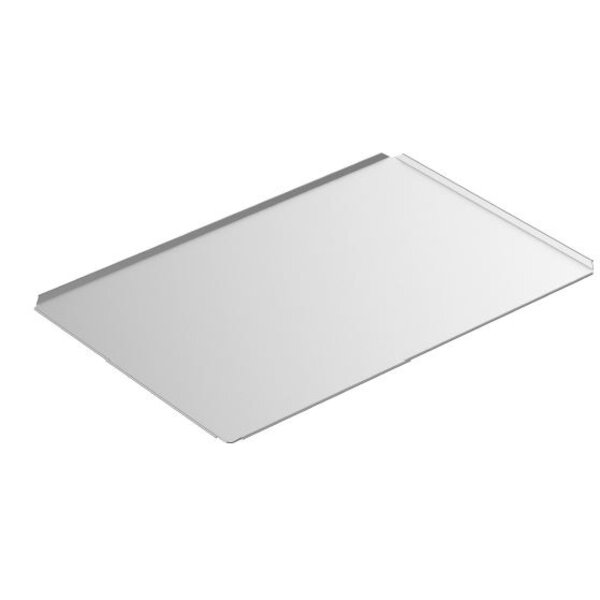 Seabiscuit line Bakplaat aluminium 400x800mm volle plaat hoeken 4x45°