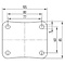 Seabiscuit line Heat resistant wheel set for rotary cart