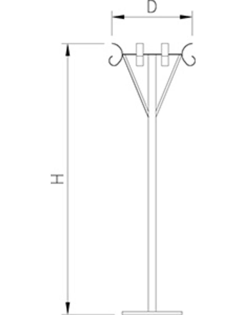 Coat Stand INOX RVS FOR FOOD INDUSTRY coat-stand-inox-rvs-for-food-industry