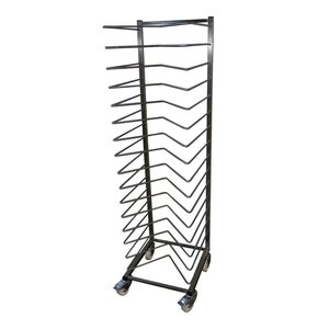 Plate rack with M bars