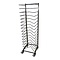 Plate rack with M bars