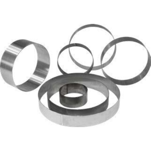Cake ring made of stainless steel