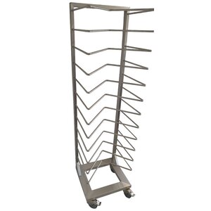 Plate rack with M bars