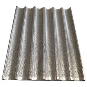 Baguette tray 60x80 6 gutters